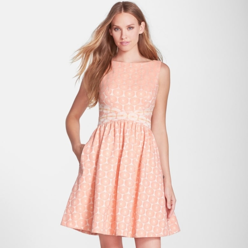 NEW Erin Fetherston Edie Floral Fit Flare Dress 6